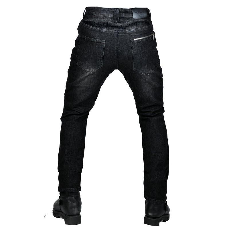Mens Motorcycle Riding Pants With Kevlar Reinforcement Anti-Slip Crash Protection Cotton Outdoor Biker Trousers