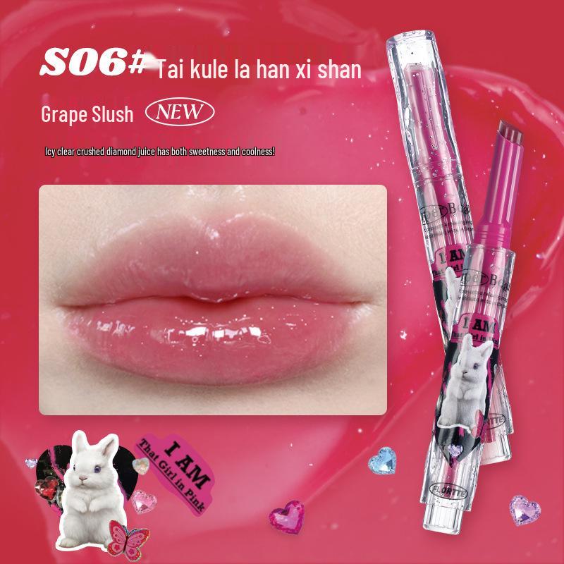 FLORTTE/Flower Knows Странно Красивый Лиа Твердый Водянистый Блеск для Губ