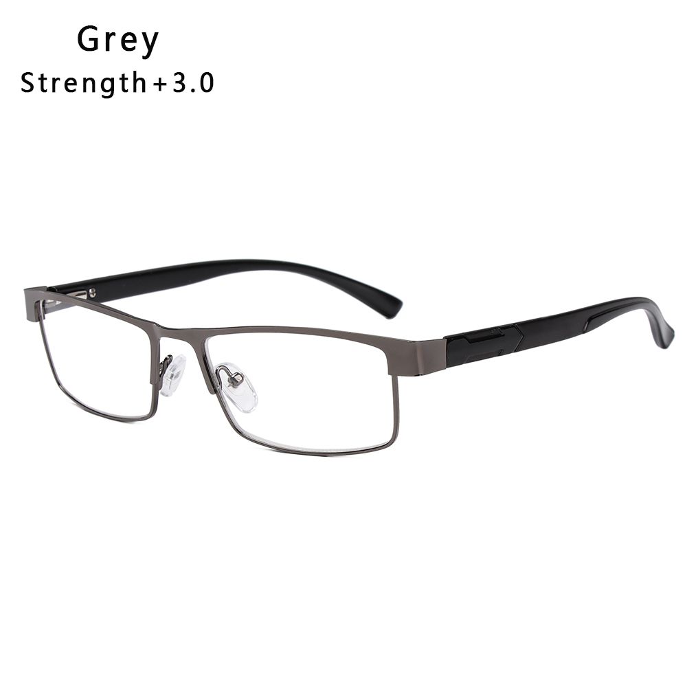 Titanium Alloy Flexible Portable Business Reading Glasses Vision Care +1.00~+4.0 Diopter Eyeglasses