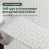 70cmx5m 3D Wallpaper Decoration Self-adhesive Antique Foam Brick Wallpaper Living Room Bedroom Waterproof 3d Wall Sticker