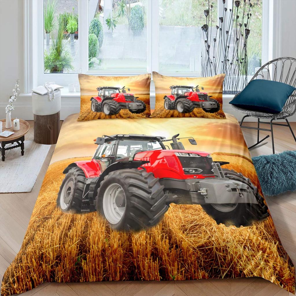 Harvest Duvet Cover Sets For Kids Teens Queen King Size Quilt Covers Lightweight Down 2 Pillowcases 1 Duvet Cover No Comforter