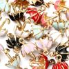 30pcs 3D Umbrella Vintage Bumbershoot Hanging Charms 6 Colors Enamel Charms  DIY Jewelry Making