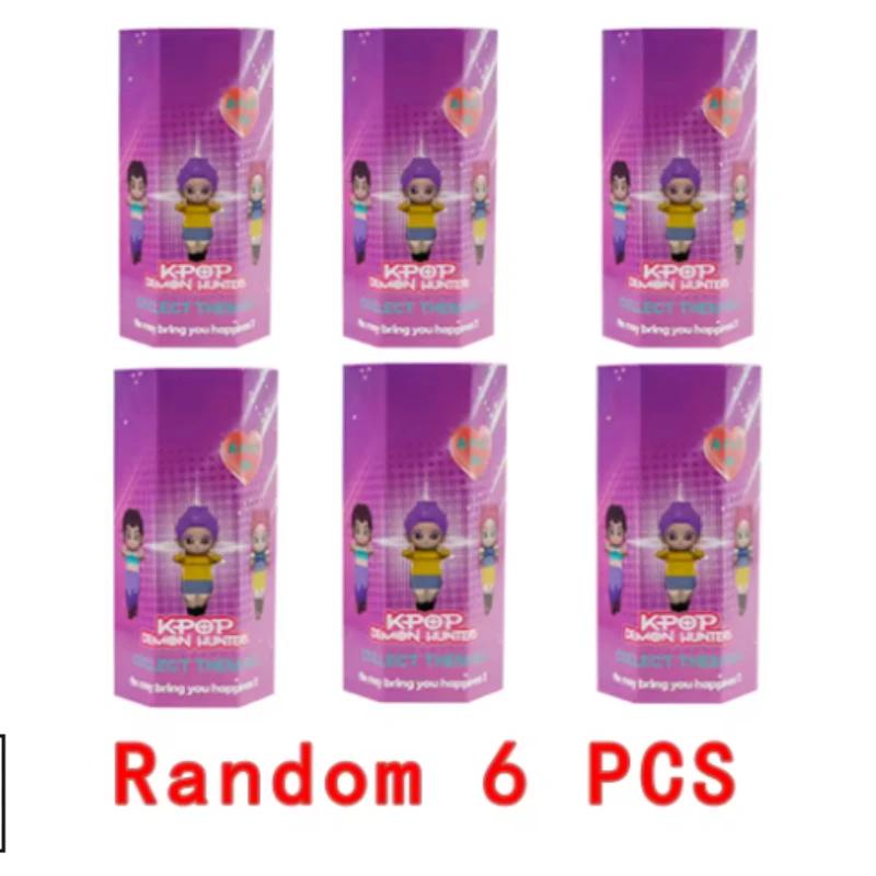 Kpop Demon Hunters Devil Blind Box Saja Collect Anime Figure Kid Party Cosplay Gaming Cartoon Huntrix Decorative Christmas Gifts