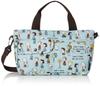 Mini Tote Bag In Bag 6029 Snoopy Eco Bag for Bus Stop Blue [Sifre] 2-way Women,