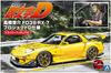 Aoshima Bunka Kyozaisha Initial D Series Keisuke Takahashi FD3S Project D Технические характеристики с фигуркой водителя Пластиковая модель 1/24 № 15 RX-7