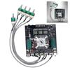 TDA7498E Плата усилителя BT 5.0 Hi-Fi чипы Модуль мини-усилителя мощности ZK-HT21 2.1-канальный аудиоприемник для DIY домашних динамиков