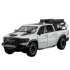 1/32 DODGE Mammoth 1000 TRX Alloy Pickup Car Model Diecast Metal Off-road Vehicle Model Sound and Light Simulation Kids Toy Gift