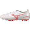 Pro III Pro AG Artificial Grass Shock Absorbing Non-Slip Soccer Shoes Men Soccer Shoes White Red P1GA208464