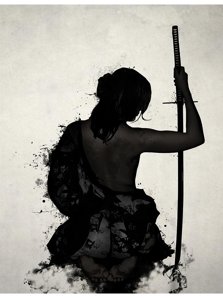 Ретро Япония Самурай Дзен Бусидо Плакат Печать Холст Картина Аниме Игра Настенная Картина Для Гостиной Домашний Декор Cuadros