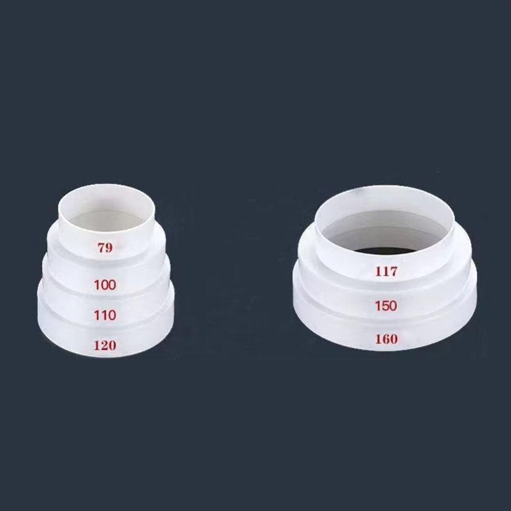 1Pcs For Fan Ventilation Fan Pipe Connector Multi Reducer Extractor Duct Tube New Exhaust Duct