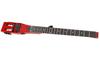 Anygig Portable Travel Electric Guitar, 82cm, 1.6kg, Cherry, 25.5" Full-Scale, Right-Handed, with Gig Bag