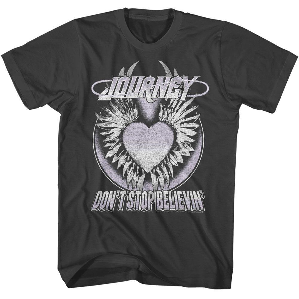 Journey Dont Stop Believing Heart Music T-shirt Tops Tees Men's Women's Unisex