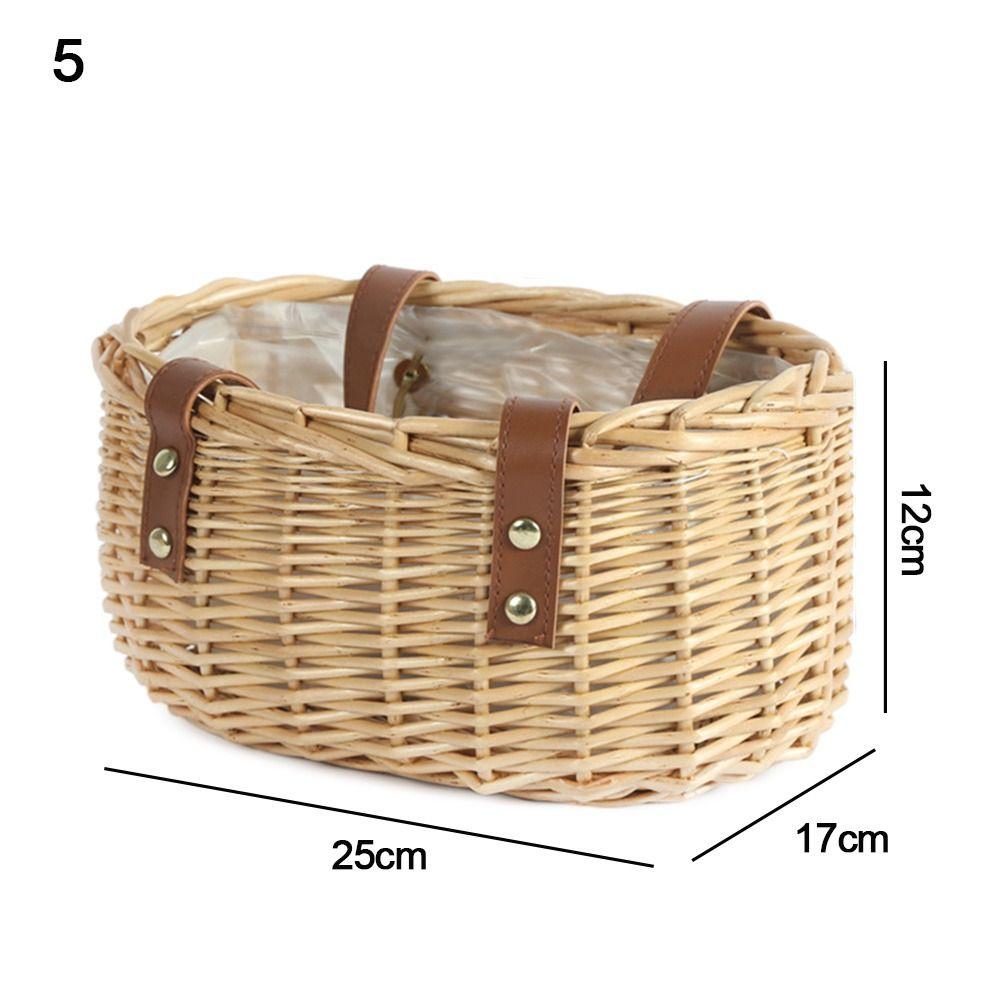 Корзины из ивы и ротанга с цветочницей Желтые плетеные корзины в форме полумесяца Свадьба