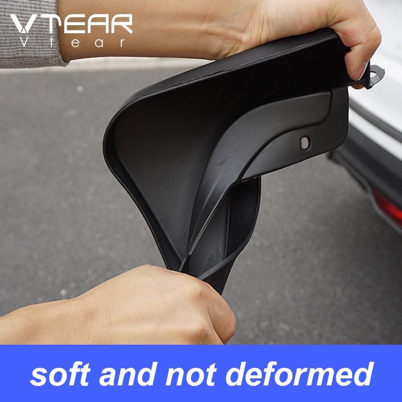 Vtear For Geely Coolray SX11 2018- Car Exterior Retrofit Mud Guard 4Pcs Fender Protector Cover Paint Protection Easy tall