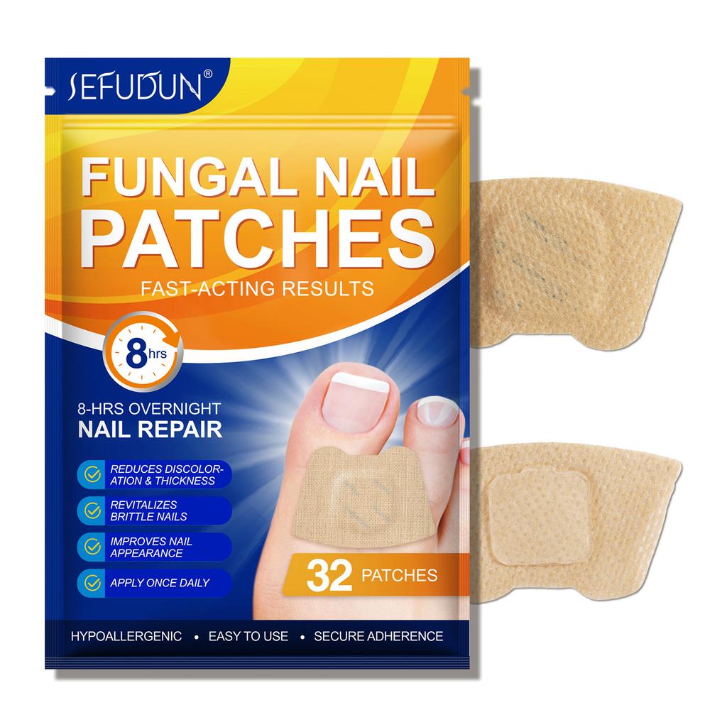 Toenail Fungus Treatment Patches Fast-acting Nail Discoloration Treatment for Brittle Peeling Breaking Thin Nails