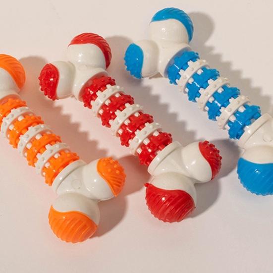 Indestructible Dog Chew Toys Interactive Puppy Teeth Bone Toy Teeth Cleaning Boredom Relief Gear
