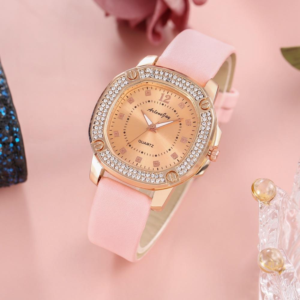 Привет модные часы Роскошные женские кварцевые часы Водонепроницаемые женские часы Женские наручные часы