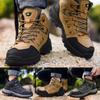 Men's High Top Outdoor Boots Waterproof Hiking Hiking Wilderness Adventure Shoes
