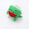 Adorable Anime Frog Wallet Coin Purse Key Chain Cute Plush Frog Cartoon Purse for Women Bag Accessories