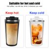 Leak_Proof Travel Thermo Cup Car Thermos Mug 380/510ML Thermo Cafe Coffee Mug for Tea Water Coffee Double Stainless Steel