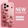 Красочный гальванизированный стеклянный чехол для телефона iPhone 17 16 15 14 13 12 11 Pro Max Plus 16E 17Air
