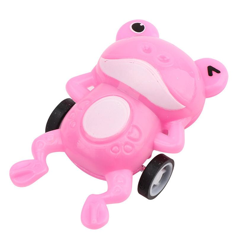Plastic Toy Frog Push And Go Car Gift For Preschool Children