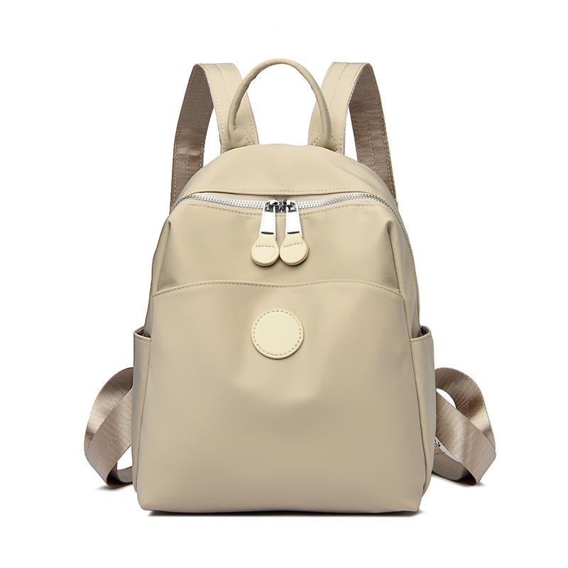 Женский однотонный рюкзак Oxford Student Schoolbag Дорожная сумка