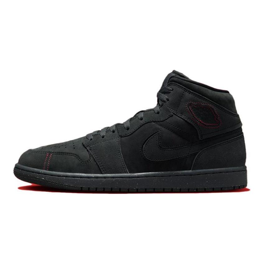 Jordan 1 Mid Se Craft Темно-дымчато-красный Jordan FD8634-001