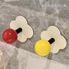 Wall Mount Hanger Hooks Punch-Free Bathroom Adhesive Wall Hook Colorful Room Door Coat Hooks