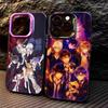 Чехол для телефона D-Diabolik-ks Anime L-Lovers для iPhone 17, 16, 15, 14, 13, 12, 11 Plus, Pro Max, Цветной, Посеребренный, Внутренняя крышка
