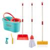 6 в 1 детский набор игрушек для уборки для ребенка 36 лет с метлой, совок, шваброй, щеткой, пульверизатором