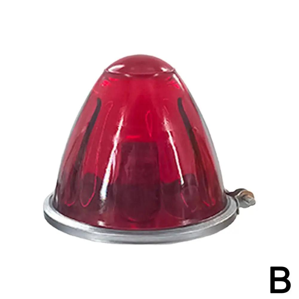 Автомобильный светодиодный сигнальный фонарь, высокая яркость, низкое энергопотребление, стеклянный фонарь, боковой фонарь для автофургона, боковой фонарь для грузовика, индикатор Q8O5