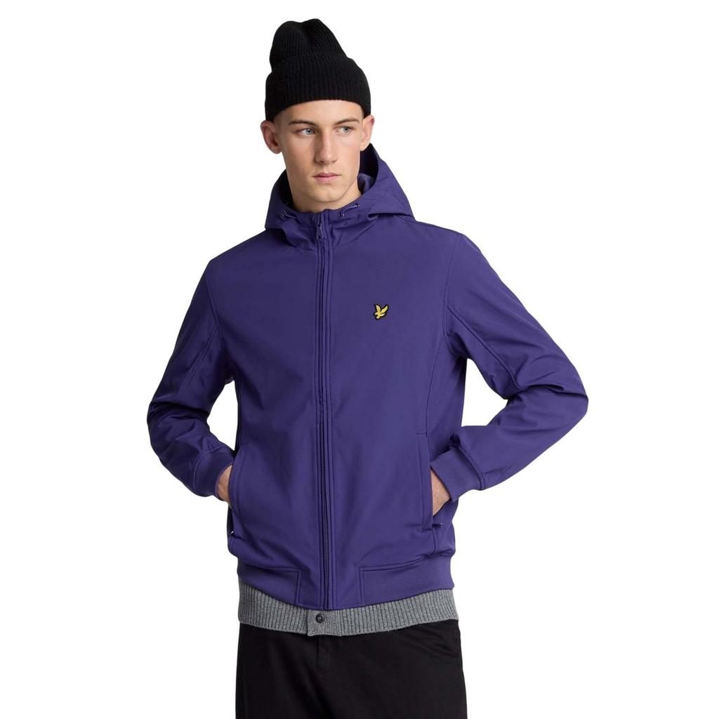 Lyle & Scott Мужская куртка из софтшелла с подкладкой и сетчатой ​​спинкой