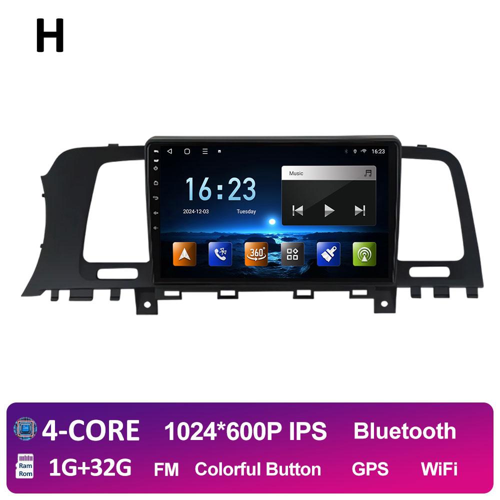 Для Nissan Murano Z51 2010 2011 2012 2013 2014 Android 14 Беспроводная навигация Carplay GPS WIFI 2.5D сенсорный экран 4G Аксессуары