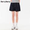 BARRY BANNY Girls' Loose Casual Denim Shorts