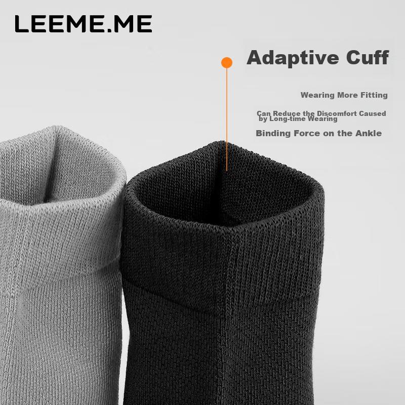 Limi Men's Socks, Spring And Summer Season, 7A Mesh, Mid-Calf Socks for Men, Breathable Casual Socks, 5 White, One Size Fits All