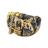 Versace Jeans Couture Барочный Принт Пряжка Полиэстер Цепочка для Сумки Наплечная Сумка Женские сумки 74VA4BF4-ZS597-G89