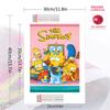 Simpsons Mayhem.171 100% Round Full Drill 5D DIY Diamond Painting Embroidery Cross Stitch Rhinestone Décor