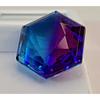 Certified Natural Bi-Color Ametrine Hexagon Cut 24-26 Ct Fabulous Gemstone
