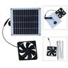 Solar Panel Exhaust Fan Air Extractor Circulating Fan 5W 12V Mini Ventilator For Dog Chicken House Greenhouse Air Flow Fan