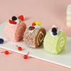Simulation Cake Fake Fruit Bread Model Swiss Roll Shop Window Home Refrigerator Decor Food Photography Props Autumn Decoration