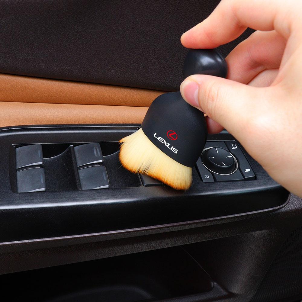 EAV3 2026 Hot Interior Stickers Car Interior Cleaning Soft Brush Dust Remover Tool Accessories For Lexus LS IS350 ES300h ES300 IS250