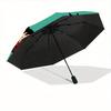 1pc Goku, Dragon Ball Automatic Umbrella 8-Bone Design Compact Gear for Outdoor Travel, Perfect Gift for Friends or Family yy280828170