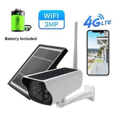 Солнечная камера наблюдения SIM-карта 3G и 4G водонепроницаемая ИК