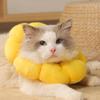 Кошка Подсолнух Элизабет Хлопок Шея Стерилизация Кормление против укуса Красота Головной убор Собака Ошейник для домашних животных