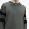 Fred Perry [Острый] Рукав с контрастной отделкой Вязаный (638) Afpm2335533-638