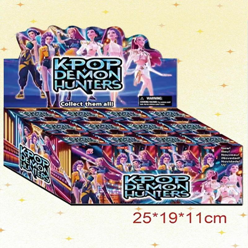 Cartoon Gaming Kpop Demon Hunters  Anime Figure Model Toy  Peripherals Desk Decoration Collection Figures Model Toy For Kid Gift