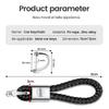Luxury Men Women Metal Key Chain Fashion Keychain Key Ring Holder For Volvo Xc60 Xc90 V40 V60 S60 V50 V90 S80 C40 XC40 Rdesign