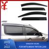 Дефлекторы оконные дождевики ветровики для Mitsubishi Triton L200 2015 2016 2017 2018 Ycsunz