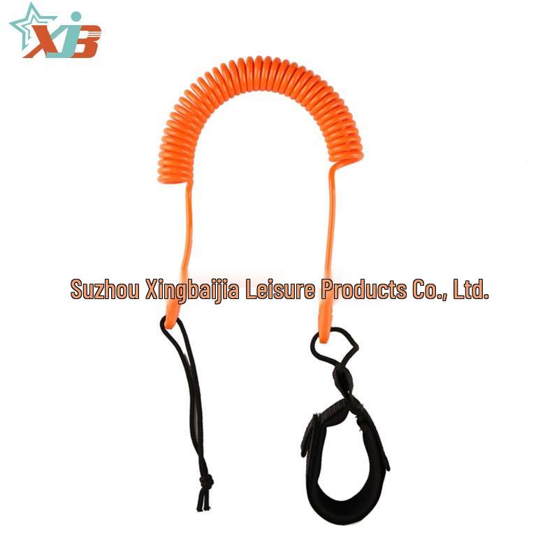 Эластичный страховочный трос для серфборда и SUP-борда для падлбординга и водных лыж